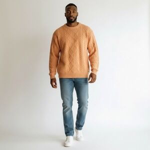 Aelfric Eden Unisex Fisherman‎ Cable Knit Sweater XXL